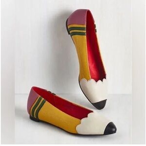 Jeffrey Campbell Pencil Me in Leather Flats